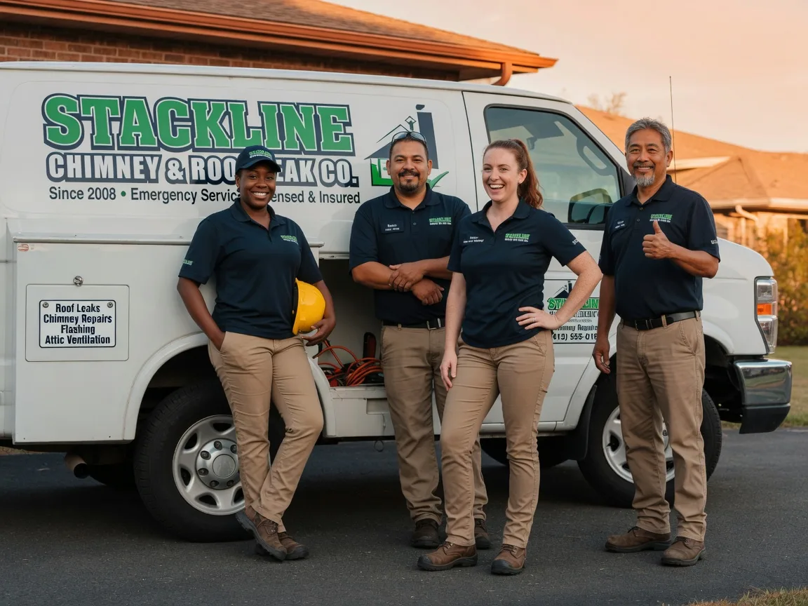 Chimney flashing repair company in Saffell, AR